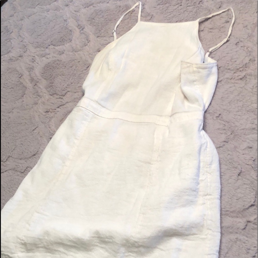 White hollister dress Large